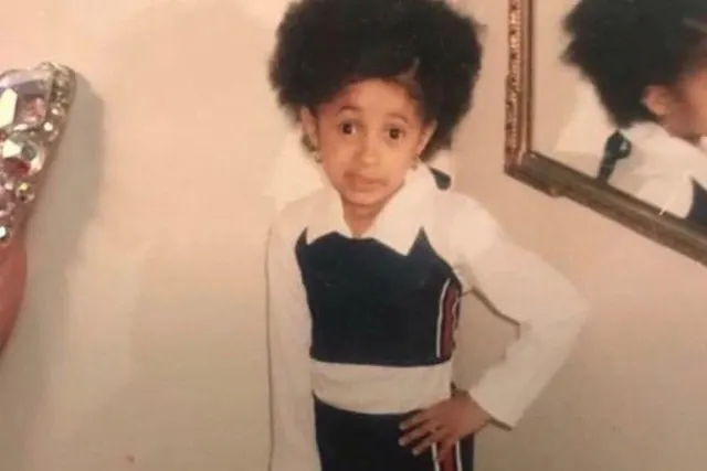 Young Cardi B meme template